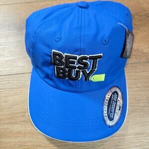 Best Buy Blue Baseball Cap Adjustable Store Logo Hat UPF 50 Casual Workwear